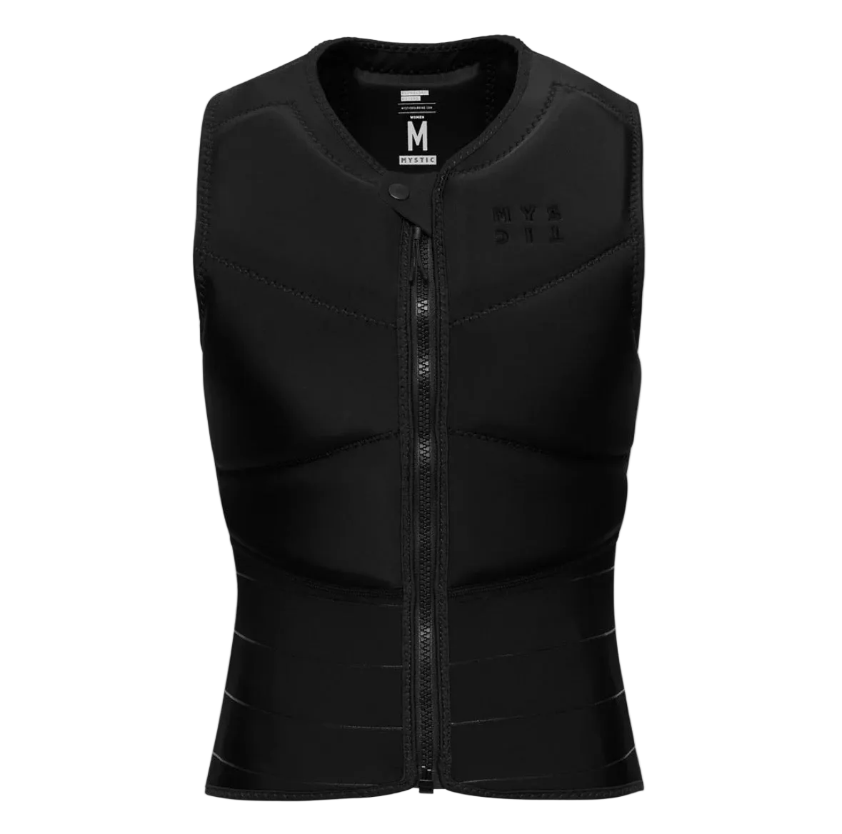 Star Impact Vest Fzip Women - Black Feminino