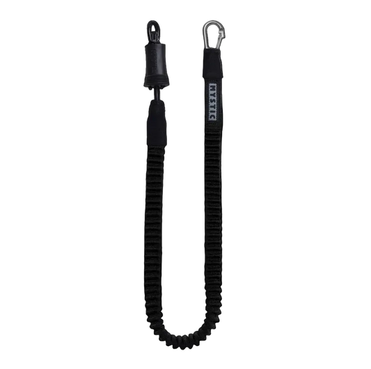 Kite Safety Leash Long - Black / Grey